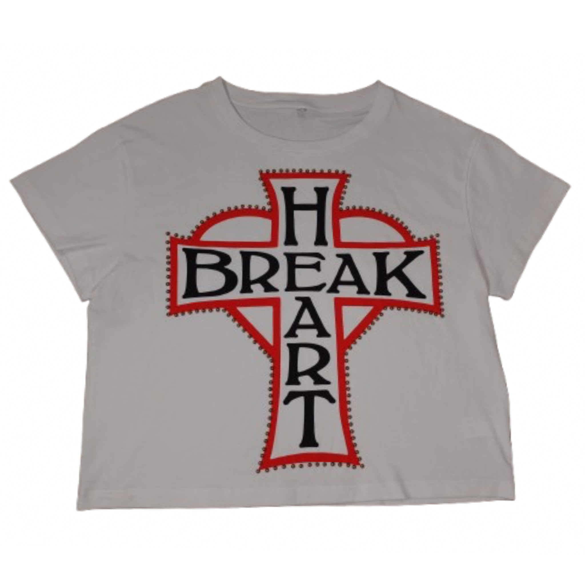 Iron Heart Shirt - White/Red