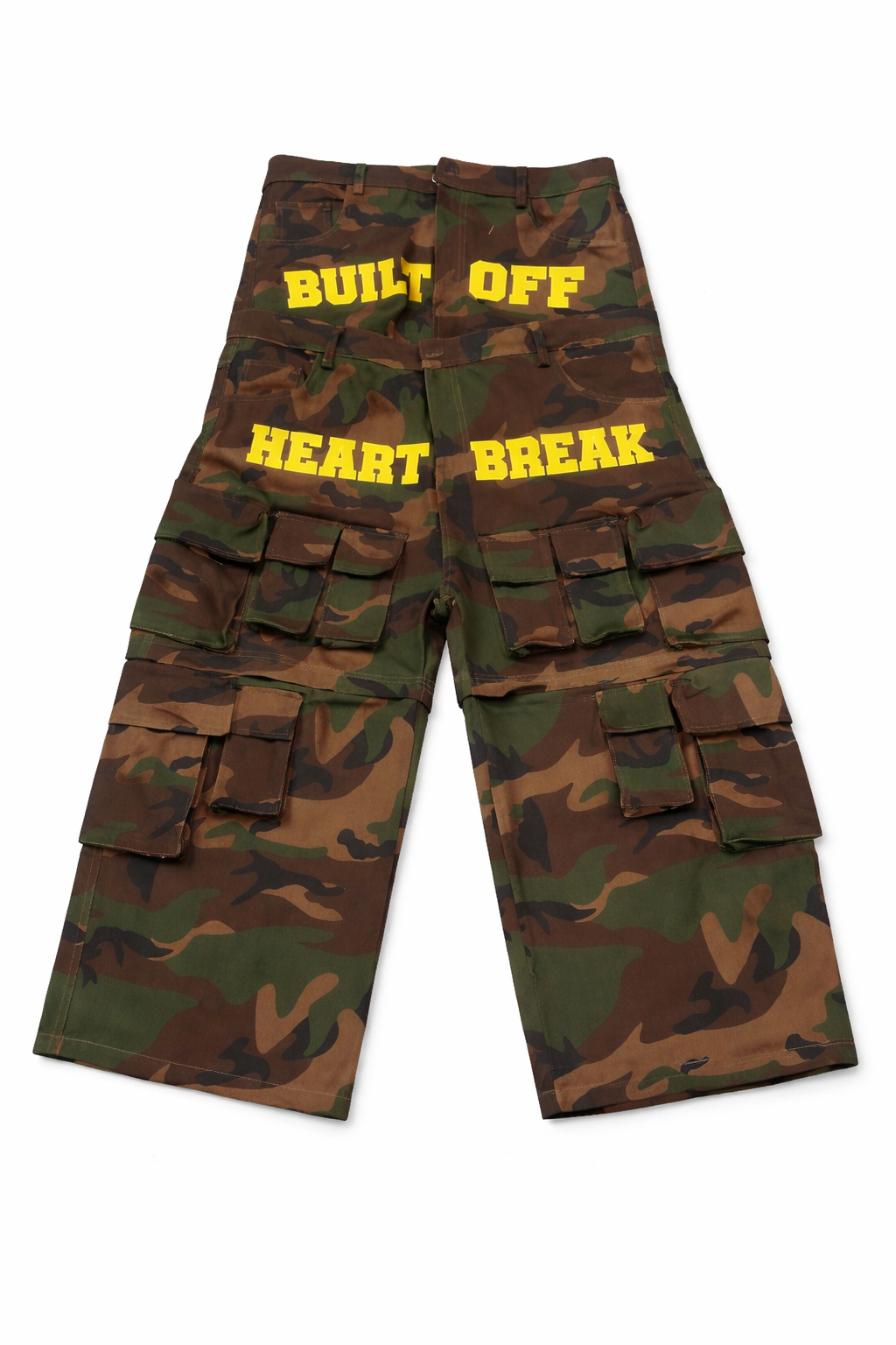 V2 Double waist camo cargo