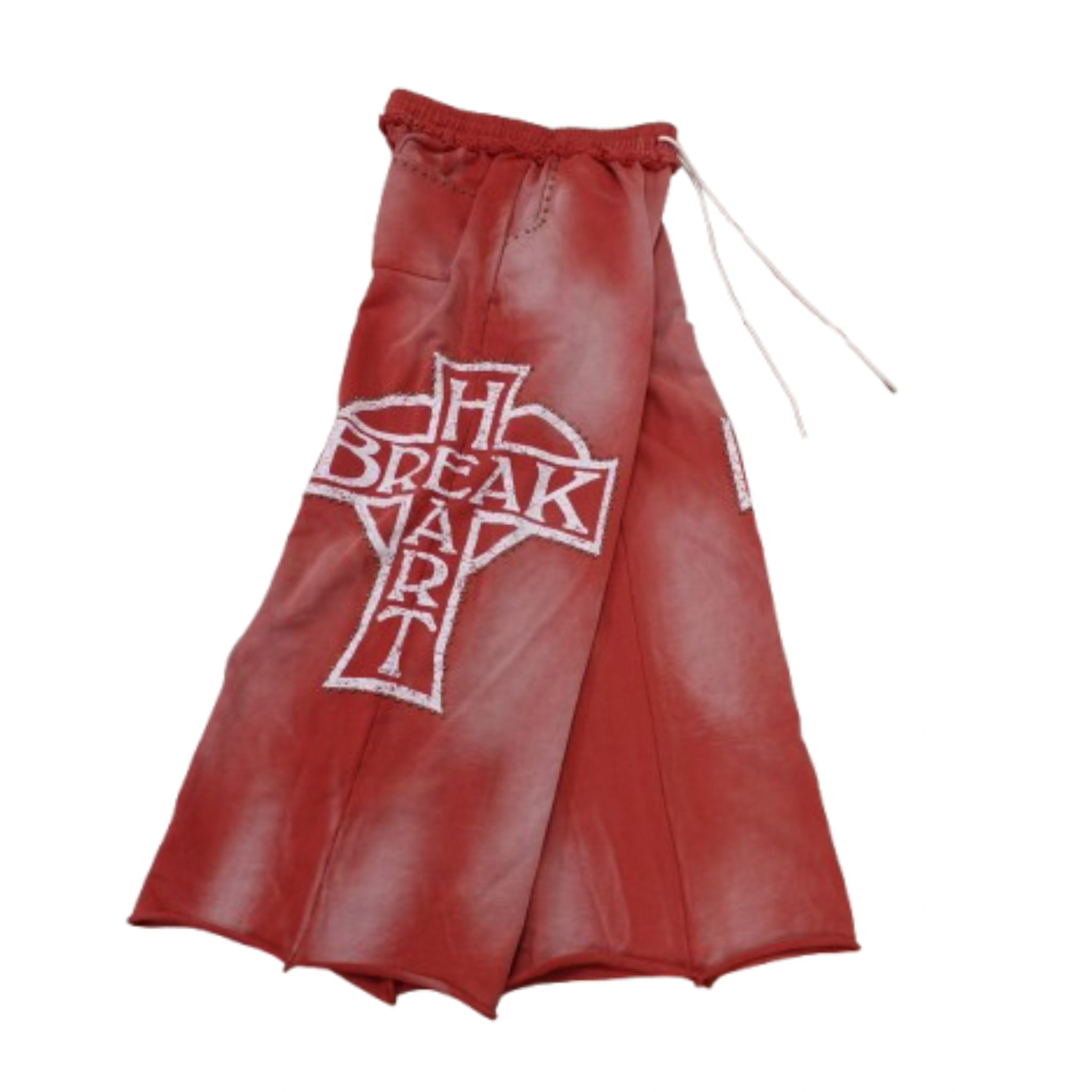Iron Heart Sweat Pants - Red
